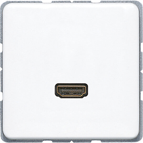 JUNG Multimediadose HDMI alpinweiß MA CD 1112 WW